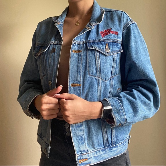 Vintage Planet Hollywood Denim Jacket - Picture 4 of 4